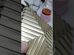 Marqueterie en laiton