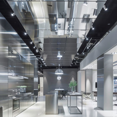 Customizable Stainless Steel Ceiling Grids For Retail Displays
