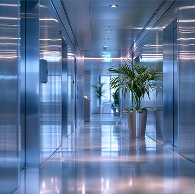 Stylish Stainless Steel Sheets , Rose Gold , For Fashionable Retail Interiors