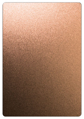 Rose Gold Stainless Steel Decorative Sheet 10k Highly Bright Mirror