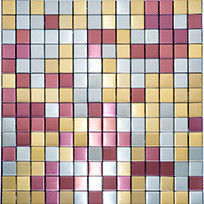 Metal Mosaic Backsplash Wall Tile Stainless Steel Brushed Mesh