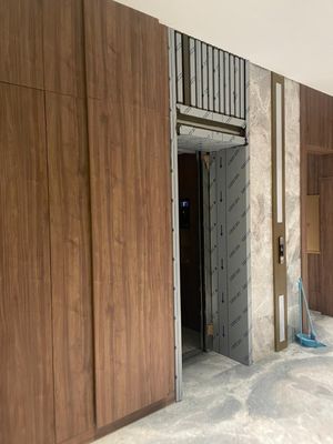 Architectural Cladding For Elevator Cabinet , Metal Wall Panel Cladding For Lift Door