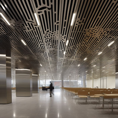 Exquisite Decorative Stainless Steel Ceiling Tiles Featuring Unique Textures and Elegant Designs