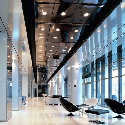 Max Steel Acoustic Stainless Steel Ceiling Grids For Noise Reduction