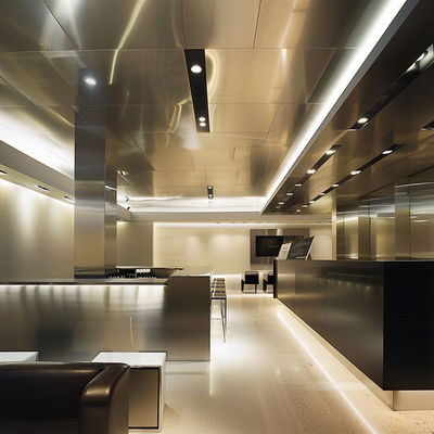 Max Steel Premium Stainless Steel Ceiling Grids For Retail Interiors