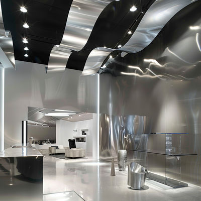 Max Steel Stylish Stainless Steel Ceiling Panels For Home Renovations