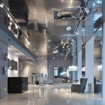 Customizable Stainless Steel Ceiling Grids For Retail Displays