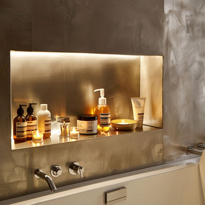 Premium Grade 304/316 Stainless Steel Recessed Wall Niche For Luxurious Bathroom Upgrades In Hotels And Homes