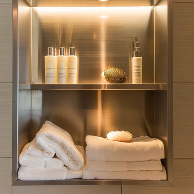 Rust-Resistant Stainless Steel Wall Niche For Wet Environments