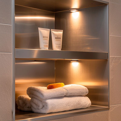 304 / 316 Stainless Steel Wall Niche With Easy Installation Features