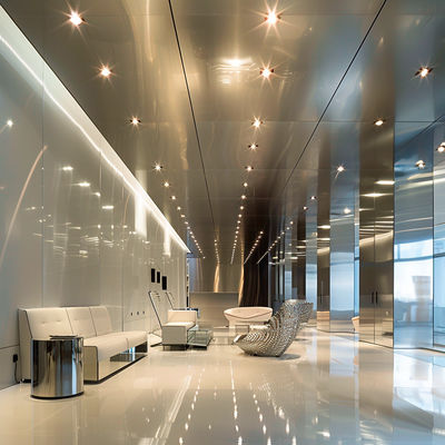 Seamless 1000mm-6000mm Metal Wall Panel Cladding For Sleek Exterior Facades