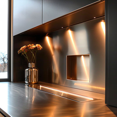 304 / 316 Elegant Gold-Toned Stainless Steel Niche for Luxurious Bathrooms