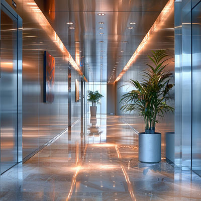 A Class Durable Stainless Steel Cladding for Modern Buildings