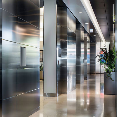 Decorative Stainless Steel Sheets, Bronze Finish, for Luxurious Room Dividers