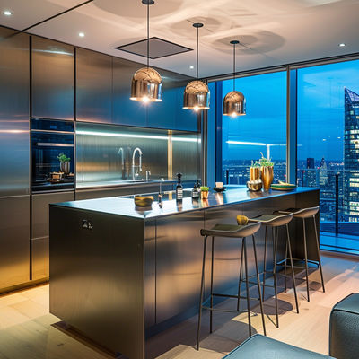 Customizable Stainless Steel Sheets, Textured Black, for Personalized Building Projects