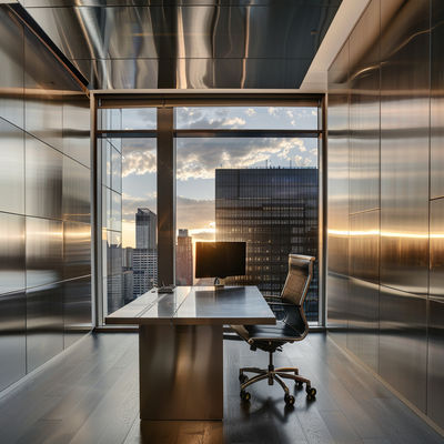 Sustainable Stainless Steel Sheets , Brushed Finish , For Eco-Friendly Constructions