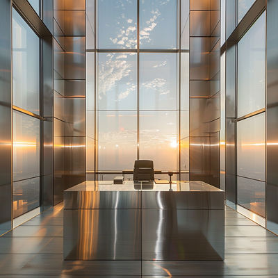 Sustainable Stainless Steel Sheets , Brushed Finish , For Eco-Friendly Constructions