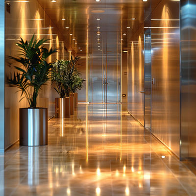 Stylish Stainless Steel Sheets Custom Color Options For Distinctive Building Exteriors