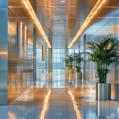 Stylish Stainless Steel Sheets Custom Color Options For Distinctive Building Exteriors