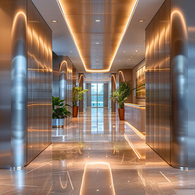 Eco-Smart Stainless Steel Cladding Green-Certified For Sustainable Building Projects