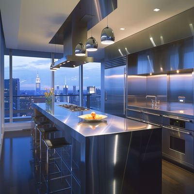 Sustainable Stainless Steel Panels Eco-Grade Material For Green Building Compliance