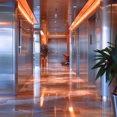 Innovative Stainless Steel Cladding Adjustable Panel Sizes For Flexible Design Options