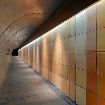 EN Standardized Durable Tested Vitreous Enamel Panel For European Markets