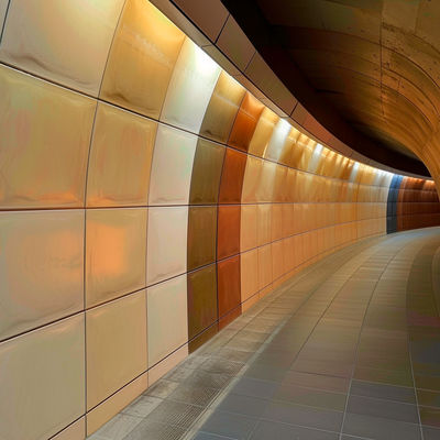 Moisture Resistant Water-Proof Vitreous Enamel Panel For Exterior