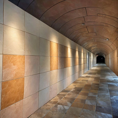 Streamlined Integrated Vitreous Enamel Panel For Continuous Surfaces