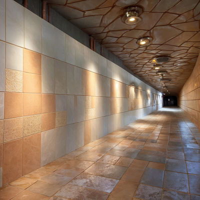 Protective Decorative Vitreous Enamel Panel For Structural Facades