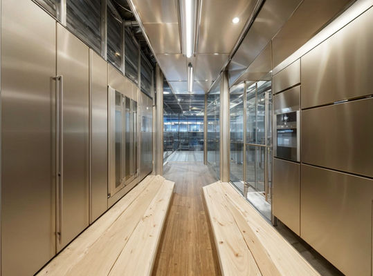 Fine-textured Soundproof Stainless Steel Cladding for Studios