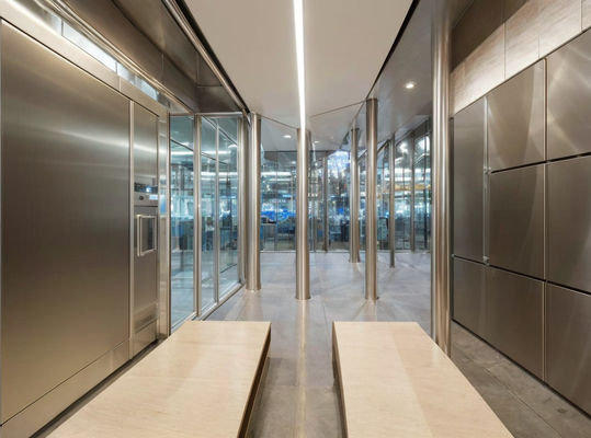 Robust Chemical-resistant Stainless Steel Cladding for Laboratories
