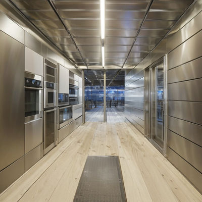 Sturdy Anti-static Stainless Steel Cladding for Computer Rooms