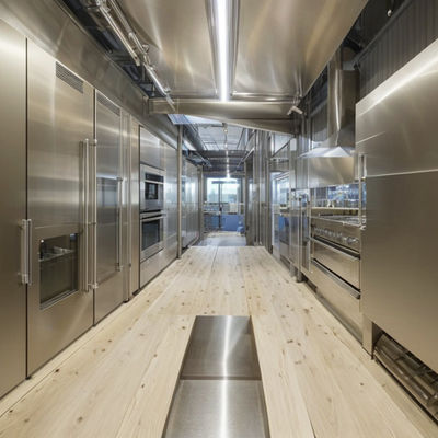 Delicate Anti-acid Stainless Steel Cladding for Chemical Storage