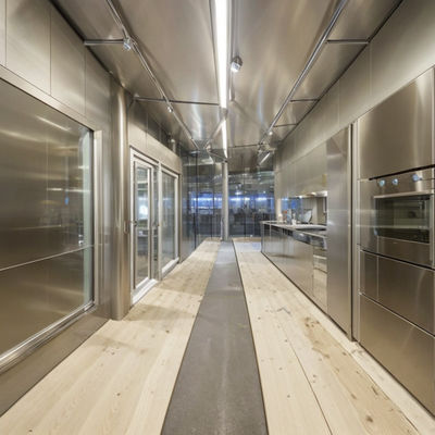 Durable Anti-fungal Stainless Steel Cladding for Bathrooms