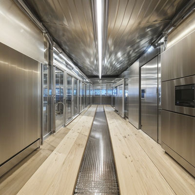 Durable Anti-fungal Stainless Steel Cladding for Bathrooms