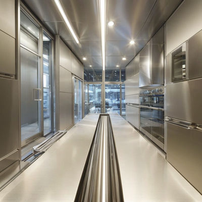 Graceful Anti-cracking Stainless Steel Cladding for Mirrors