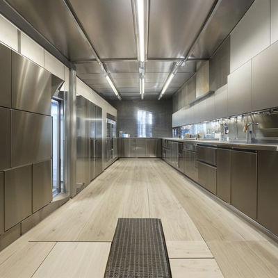 Fine-textured Anti-scratch Stainless Steel Cladding for Windows