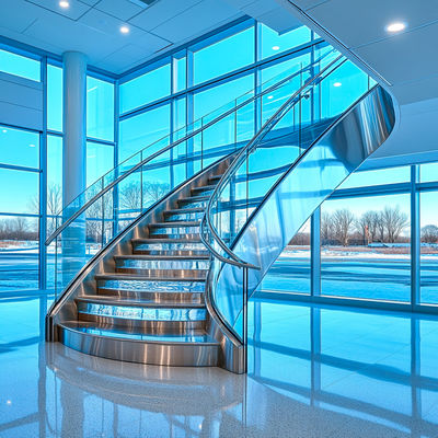 Innovative Stainless Steel Handrails with Flat Saddle Design for Glass Fencing