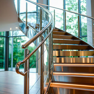 Rust-Proof Stainless Steel Handrails for Seaside Balconies