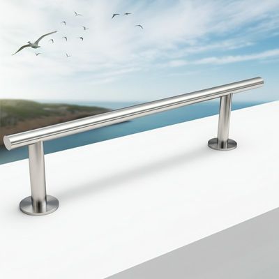 Các tay cầm thép không gỉ chống rỉ cho ban công bên bờ biển