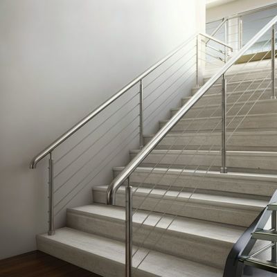 Chân thép không gỉ bóng cho kiến trúc hiện đại