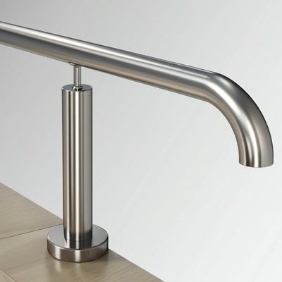 Slim Profile Stainless Steel Handrails for Minimalist Designs