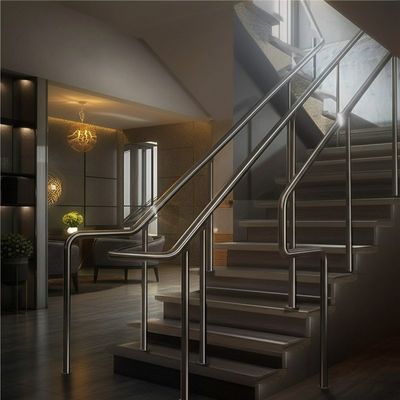 Lightweight Hollow Stainless Steel Handrails for Easy Installation