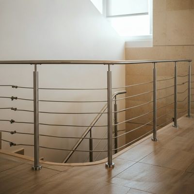 Lightweight Hollow Stainless Steel Handrails for Easy Installation