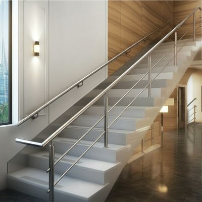 High-Grade Stainless Steel Handrails for Luxury Hotels