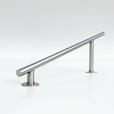 Sturdy Welded Stainless Steel Handrails for Public Facilities