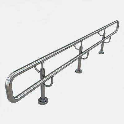 Sturdy Welded Stainless Steel Handrails for Public Facilities