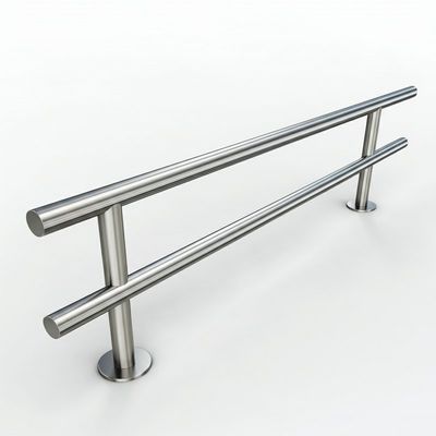 Easy-to-Clean Stainless Steel Handrails for Medical Facilities