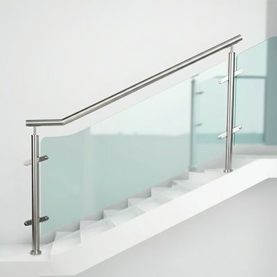 High-Performance Stainless Steel Handrails with 10mm Side Steel Thickness for Glass Railings